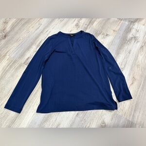 Dalia Navy Blue Blouse